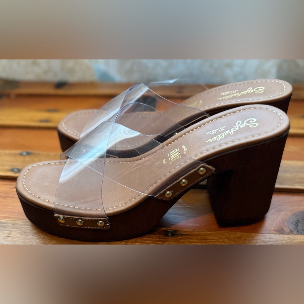 Seychelles NWOT Curio Mule Sandals - Picture 6 of 10
